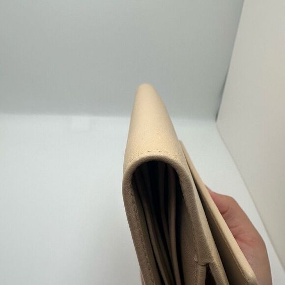 Gucci Compact Leather Wallet Beige Neutral - Picture 14 of 16